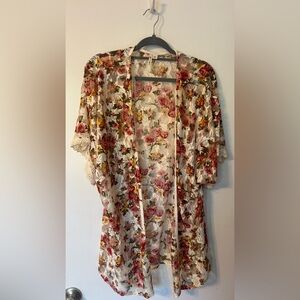 Women’s Floral Lace Kimono